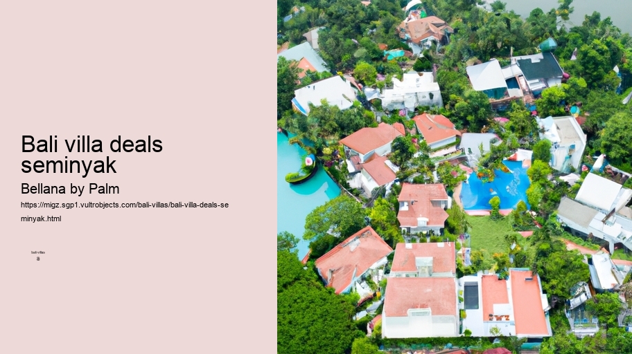bali villa deals seminyak