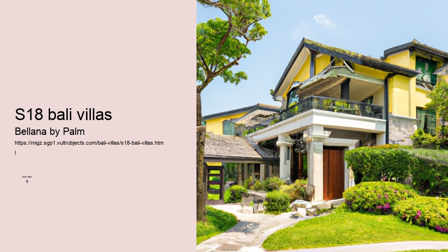 s18 bali villas